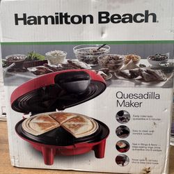 HAMILTON BEACH QUESADILLA MAKER