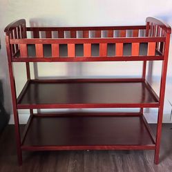 Dream On Me Emily Changing Table - Cherry 
