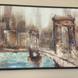 Brooklyn Bridge painting