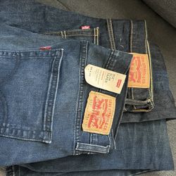 New Levi’s 512 & 510 34x30