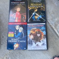 Hayao Miyazaki dvd 