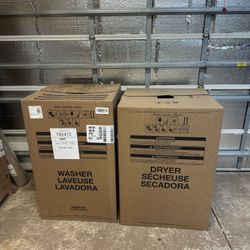 New Washer And Dryer