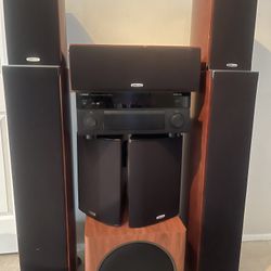 Polk Audio + Yamaha Advantage 1040 A SaundSystem