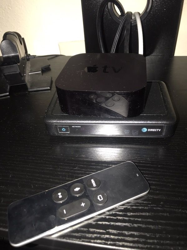 Apple tv las gen, xbox one and ps4. Like new