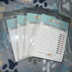 Bridal Shower Guess Who Game