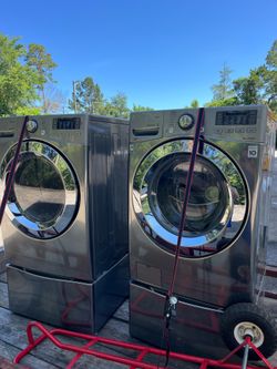 Washer and dryer