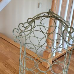 Wrought Iron Wine Rack