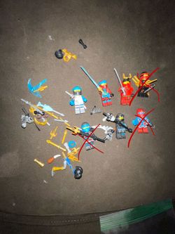 Lego ninjago assorted Nya minifigures