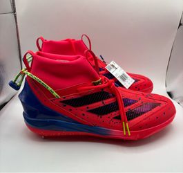 Rare Adidas Adizero Impact+ 2.0 Metal Baseball Cleats Men’s 15 Shades Red New