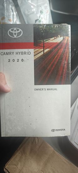 Toyota Camry Hybrid 2020 Manual Booklets