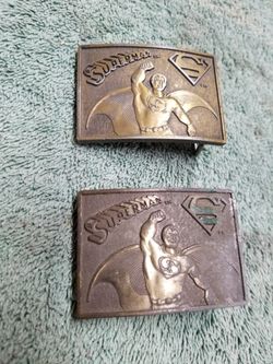 Superman Belt Buckles