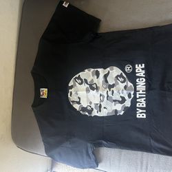 Black BAPE streetwear T-shirt