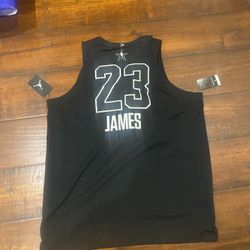 Lebron James All Star Authentic Jordan Nike Jersey XXL