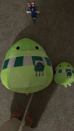 Slytherin squishmallow 24 inch & 10in