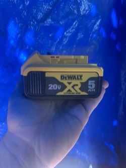 Dewalt 5AH battery