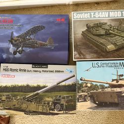 Model Kits Scale 1/72