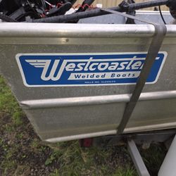 1988 Westcoaster. Welded Aluminum Boat