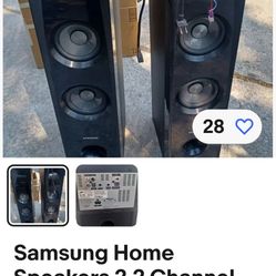 Samsung Home Bluetooth Speakers Two