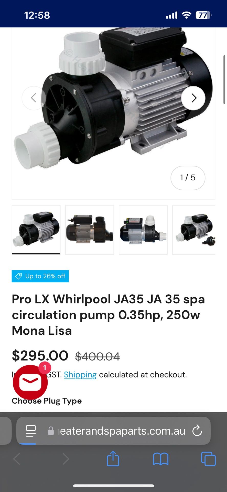 Pool And Spa Pump