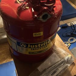Gas Container 5 Gal Steel Safety 