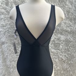 Cupshe Elegant Black Women's one piece bikini size XS