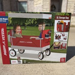 Brand New Radio Flyer, Family Wagon with Canopy