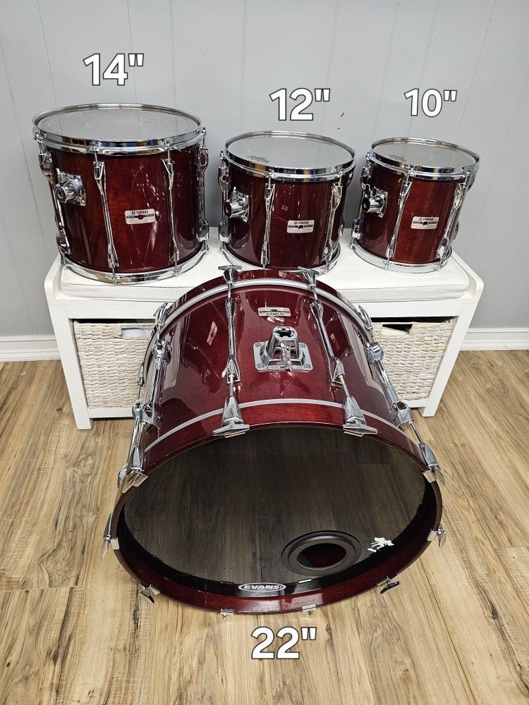 Yamaha Recording Custom Drum Set