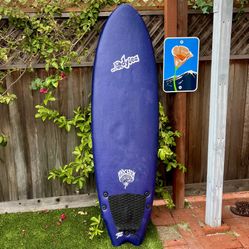 6’5 Catch Surf Lost RNF Soft Top Fish Foam Surfboard Surf Board (not Odysea Skipper Channel Islands)