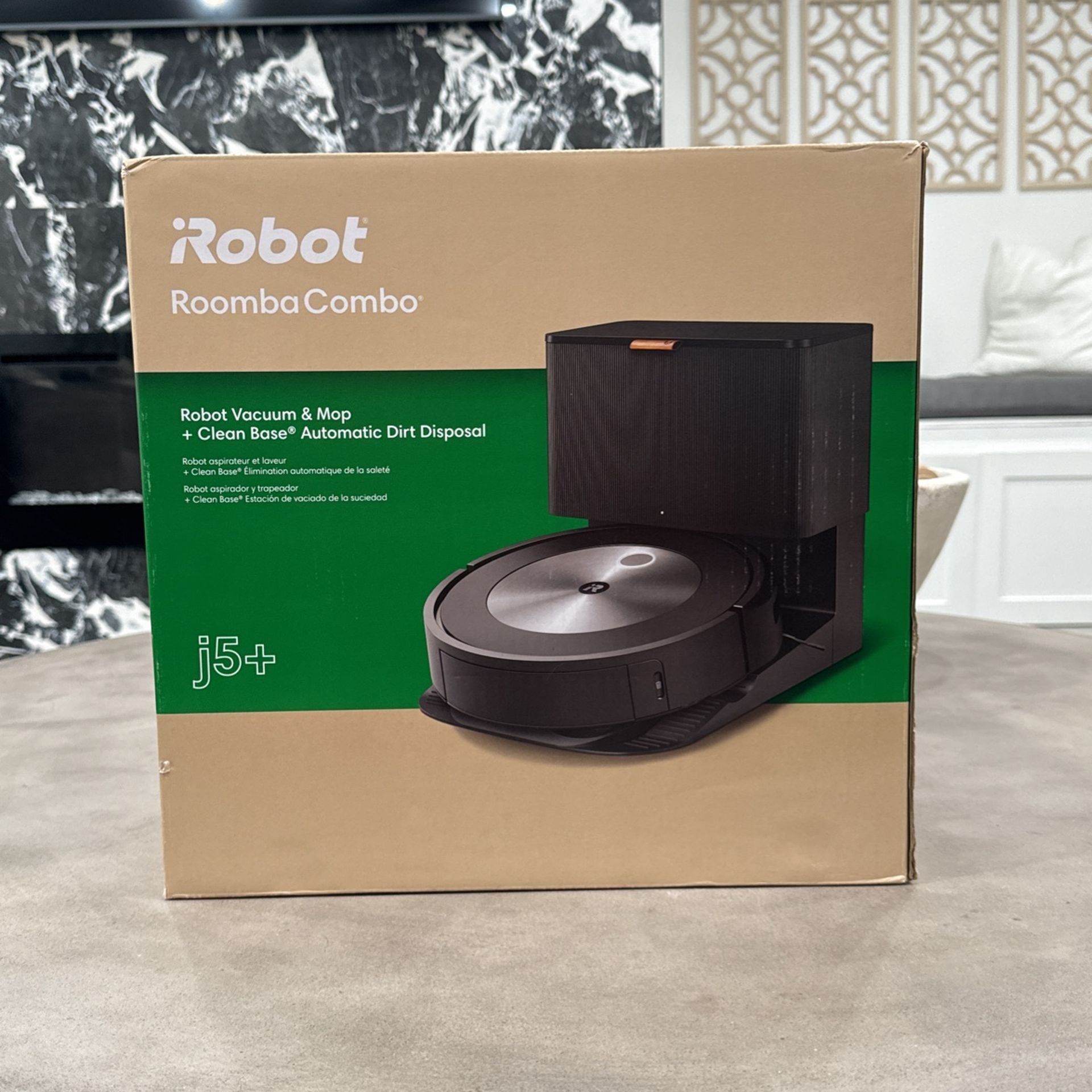 iRobot Roomba Combo J5+ Self Emptying Vacuum And Mop