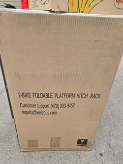 Folding Hitch 2 Bike Rack