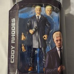 ALL ELITE WRESTLING SERIES 4. UNMATCHED COLLECTION. #27 CODY RHODES 6 1/2" ACTION FIGURE. 