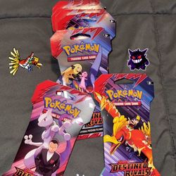 Pokémon Destined Rivals Booster Packs