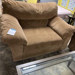 Sofa and oversized chair