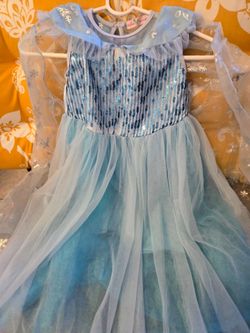Frozen _Elsa Dress Or Costume 3-4T