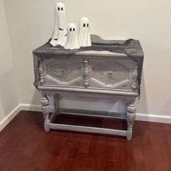 Solid Wood Shabby Chic  Credenza 