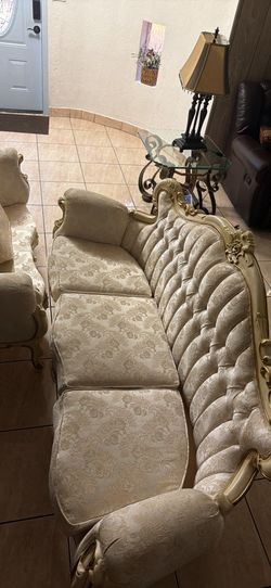 Full China set (Dinner table, Sofa, couch, chairs, end tables, coffee table)