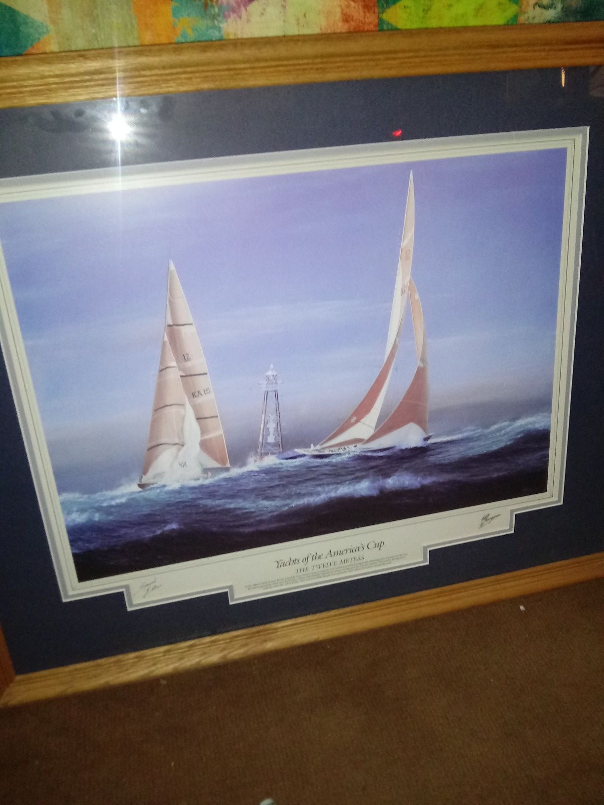 Yacht of the American s cup