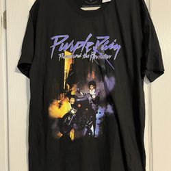 Prince Purple Rain T-Shirts-Size Medium & Extra Large