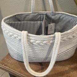 Rope Diaper Caddy