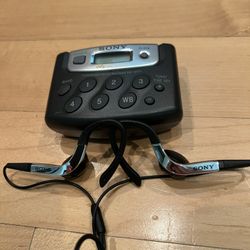 SONY SRF M37 V —WALKMAN RADIO AM/FM/TV/WEATHER