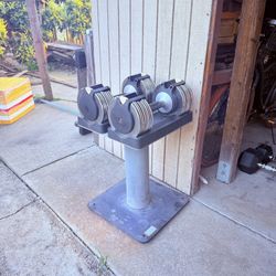 dumbbells with Stand