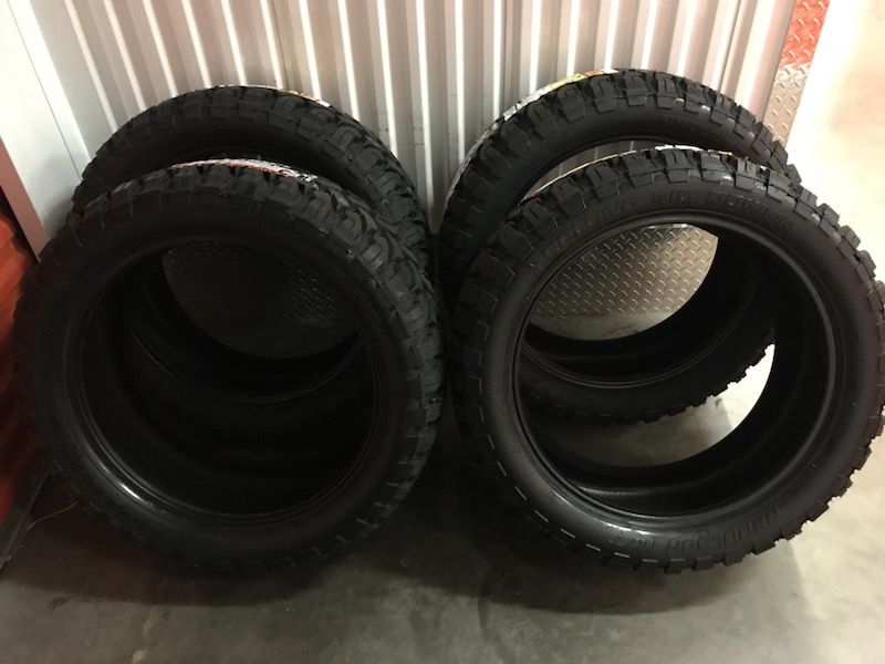 New 33 inch mud tires wheels 33x12.5r22 & 33x12.5x22 for 22 Inch all terrain trucks SUVs Chevy ford dodge