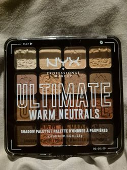 NYX Professional Makeup Ultimate Warm Neutrals Shadow Palette