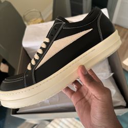 Rick Owen’s Black Vintage Sneaks