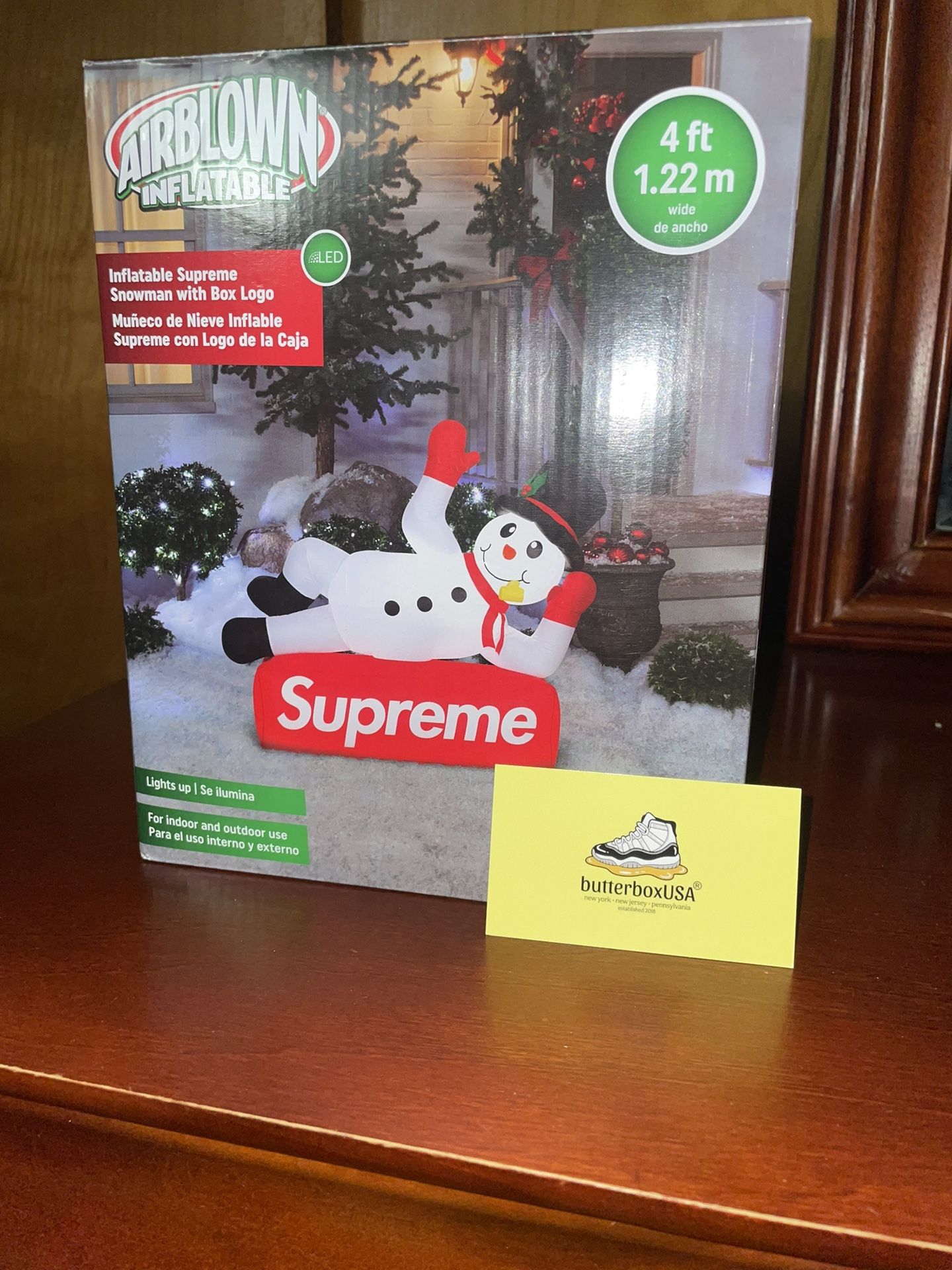 Supreme Large Inflatable Snowman “Brand New” Perfect For Christmas Decoration 