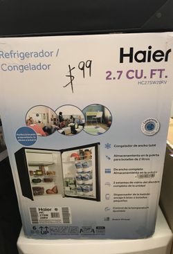 Haier 2.7 cu ft refrigerator