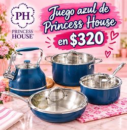 Juego Azul De Princess House