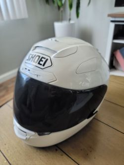Shoei Snell approved motorcycle helmet