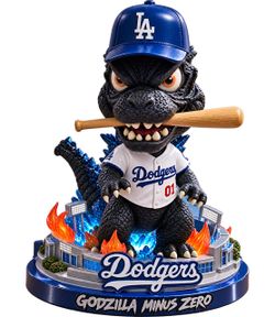 Godzilla Dodgers bobble head