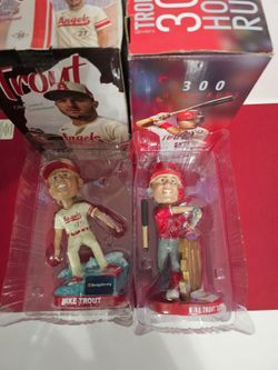MIKE  TROUT 300th homerun bobblehead lot